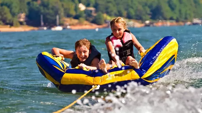 Tubing on Tims Ford Lake in Franklin County TN